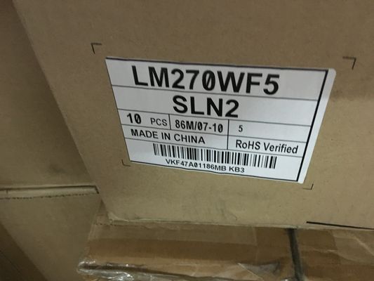 81PPI 27.0 &quot;1920x1080 300cd / m2 স্কোয়ার এলসিডি প্যানেল LM270WF5-SLB1