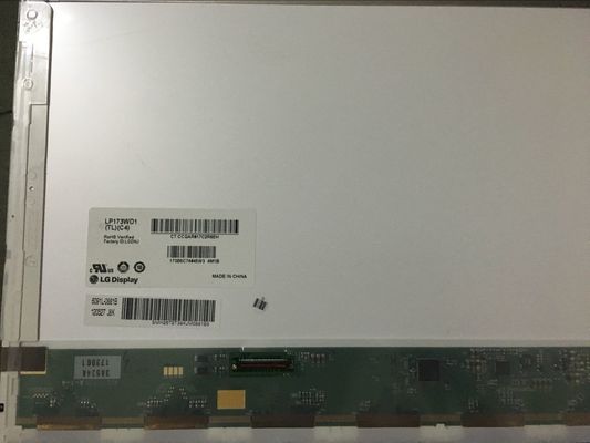 LP173WD1-TLA1 এলজি প্রদর্শন 17.3 &quot;1600 × 900 220 সিডি / এম / শিল্প এলসিডি ডিসপ্লে 106PPI