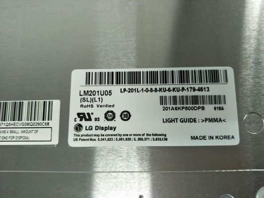 LM201U05-SLA3 LG. ফিলিপস এলসিডি 20.1 &quot;1600 × 1200 300cd / এম 2 শিল্প এলসিডি ডিসপ্লে