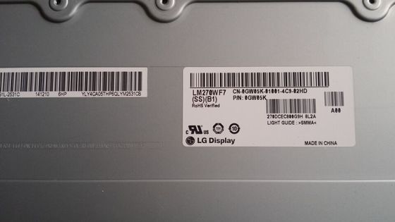 LM270WF7-SSB1 এলজি ডিসপ্লে 27.0 &quot;1920 × 1080 250cd / এম 2 শিল্প এলসিডি ডিসপ্লে