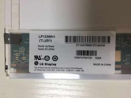 LP133WH1-TLB1 LG ডিসপ্লে 13.3 &quot;1366 (আরজিবি) × 768 300 সিডি / এম² শিল্প এলসিডি ডিসপ্লে 118PPI