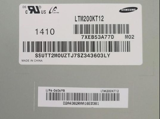 20.0" 1600×900 250cd/M2 স্কয়ার Tft ডিসপ্লে LM200WD3-TLF1 85/85/75/85 (টাইপ)