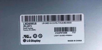 LM240WU8-SLE4 এলজি ডিসপ্লে 24.0 &quot;1920 (আরজিবি) × 1200 300 সিডি / এম² শিল্প এলসিডি ডিসপ্লে
