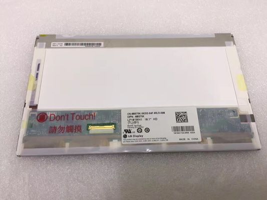 10.1 &quot;1366x768 স্কোয়ার এলসিডি প্যানেল 250cd / M2 155PPI LP101WH1-TLB1