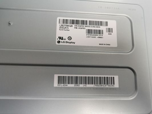 LM270WQB-SSA1 27.0" 2560x1440 450cd/m2 89/89/89/89 শিল্প এলসিডি ডিসপ্লে
