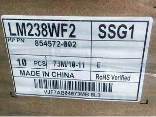 92PPI 23.8" বর্গক্ষেত্র Tft ডিসপ্লে 250cd/m2 LM238WF2-SSG1 89/89/89/89 (মিনিট)
