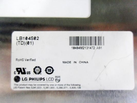 LB104S02-TD01 LG প্রদর্শন 10.4 &quot;800 (আরজিবি) × 600 250 সিডি / এমd শিল্প এলসিডি ডিসপ্লে