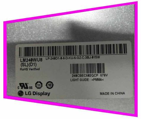 LM240WU8-SLD1 এলজি ডিসপ্লে 24.0 &quot;1920 (আরজিবি) × 1200 300 সিডি / এম² শিল্প এলসিডি ডিসপ্লে