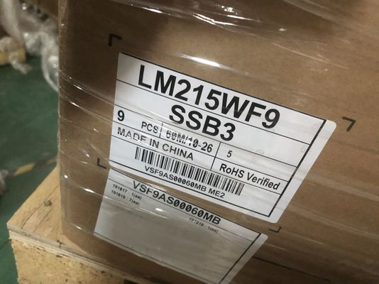 102PPI 21.5 "এনইসি টিএফটি ডিসপ্লে 250cd/m2 LM215WF9-SSA3 89/89/89/89 (টাইপ)