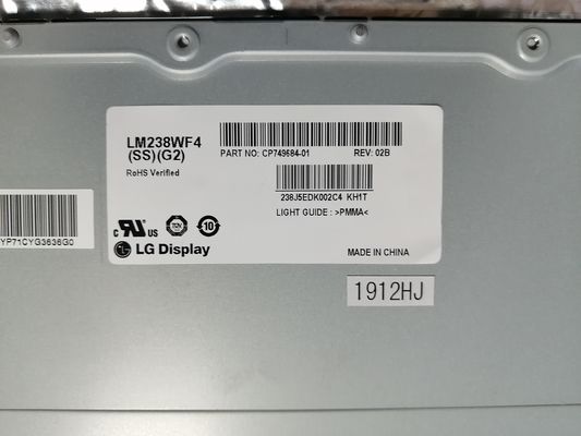 12.8W 23.8 &quot;92PPI শিল্প TFT প্রদর্শন 300cd / এম 2 LM238WF4-SSG2