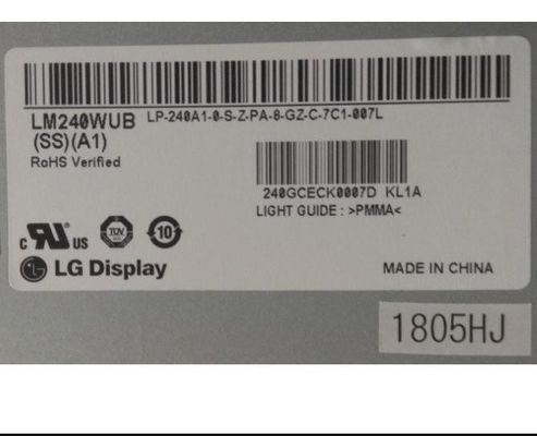 LM240WUB-SSA1 LG প্রদর্শন 24.0 &quot;1920 (আরজিবি) × 1200 350 সিডি / এম / শিল্প এলসিডি ডিসপ্লে