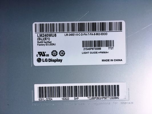 LM240WU8-SLD4 LG ডিসপ্লে 24.0 &quot;1920 (আরজিবি) × 1200 250 সিডি / এম² শিল্প এলসিডি ডিসপ্লে
