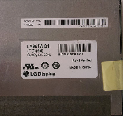 LA061WQ1-TD04 এলজি প্রদর্শন 6.1 &quot;480 (আরজিবি) × 272 250 সিডি / এম² শিল্প এলসিডি ডিসপ্লে