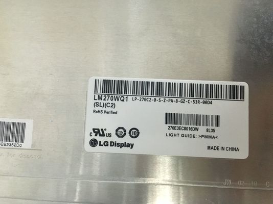 LM270WQ1-SLC2 LG প্রদর্শন 27.0 &quot;2560 (আরজিবি) × 1440 350 সিডি / এম² শিল্প এলসিডি ডিসপ্লে