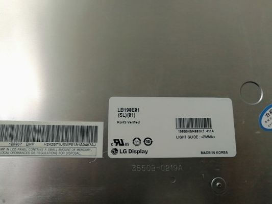 LB190E02-SL02 এলজি প্রদর্শন 19.0 &quot;1280 (আরজিবি) × 1024 330 সিডি / এম² শিল্প এলসিডি ডিসপ্লে