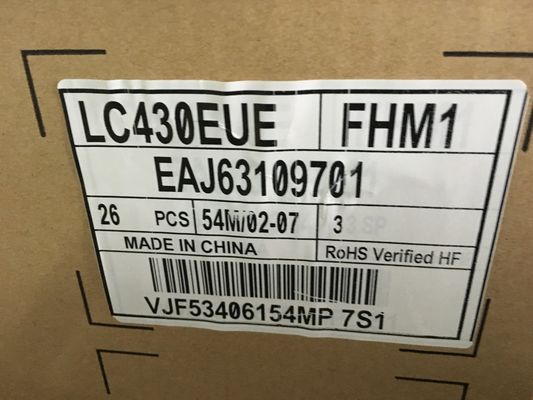 LD430EUE-FHC1 এলজি ডিসপ্লে 43 &quot;1920 (আরজিবি) × 1080 300 সিডি / এম² শিল্প এলসিডি ডিসপ্লে