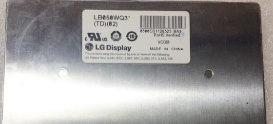 LB050WQ3-TD02 LG.Philips LCD 5.0 ​​&quot;480 × 272 (আরজিবি) 500 সিডি / এম² ইন্ডাস্ট্রিয়াল এলসিডি ডিসপ্লে