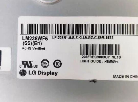 LM238WF5-SSB1 LG প্রদর্শন 23.8 &quot;1920 (আরজিবি)) 1080 250 সিডি / এম² শিল্প এলসিডি ডিসপ্লে
