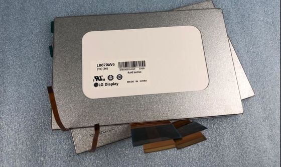 7.0 &quot;800 × 480 350cd / M2 134PPI স্কয়ার স্কয়ার স্ক্রীন LB070WV6-TD08