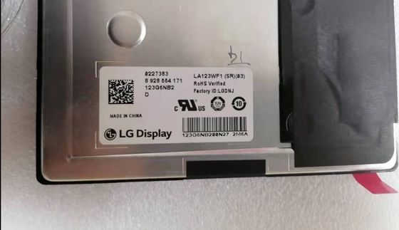 12.3 &quot;প্রতিসাম্য 167PPI Tft Lcd ডিসপ্লে 600cd/M2 ল্যান্ডস্কেপ LA123WF4-SR08